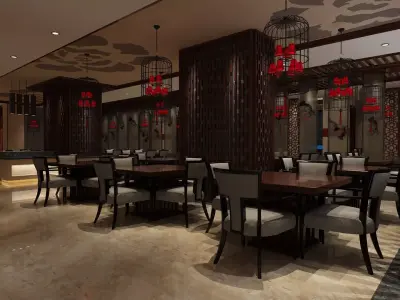 Restaurant 3 3D model