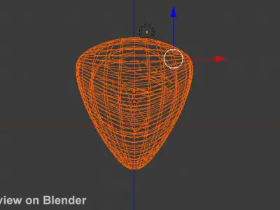 Crest Logo Proton Car new design 3D model