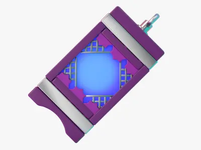 Metal Lantern  3D model