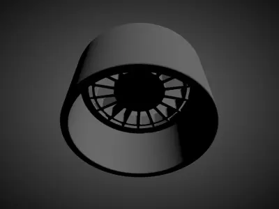 SPEEDLINE CORSE LANCIA DELTA  scalable and printable rims 3D print model