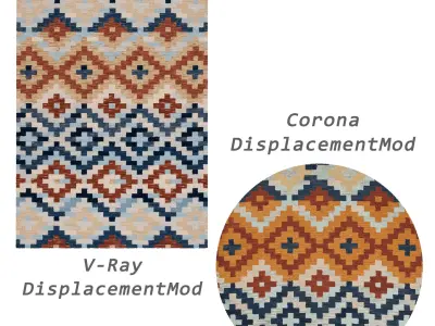 Rugs No 599 Low-poly 3D model