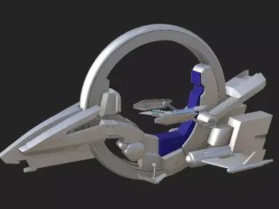 Yu-Gi-Oh 5Ds Jack Atlas Duel Runner Wheel of Fortune 3D model