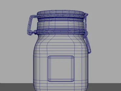 Aroma Candle Lemon 3D model