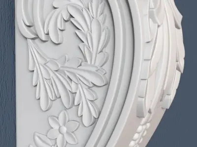 Decorative Corbel 3D model 17