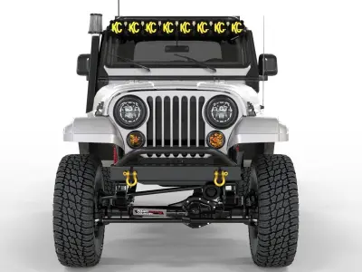 1980 Jeep CJ5 Expedition Edition 3D model