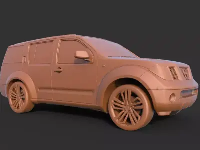 Nissan Pathfinder 3D print model