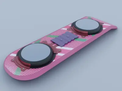Hoverboard  3D model