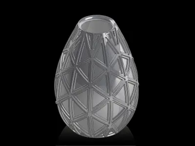 vaseset geometric vase 3D print model