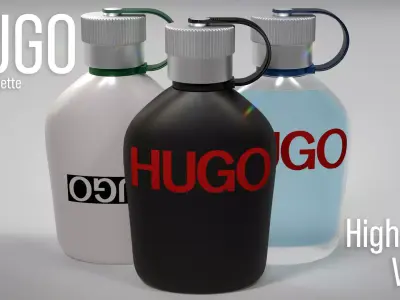 Hugo by Hugo Boss Eau de toilette Aftershave  3D model