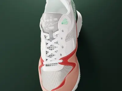 Diadora V7000 Shoe 3D model