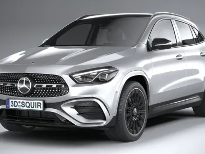 Mercedes-Benz GLA AMG-Line 2024 3D model