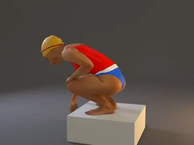 Swwimming Pool Female BCC 2130 012 3D model