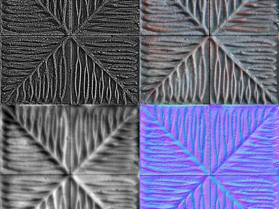 concrete tile set 02 Texture