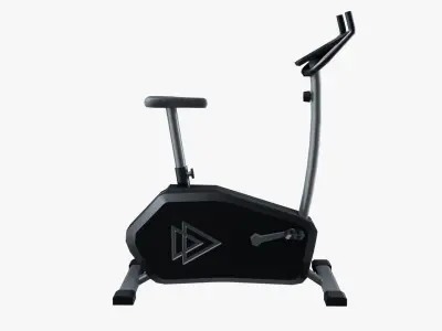 Exercise Bike Low-poly 3D model purchase