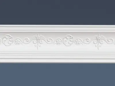 Decorative Crown Molding 3D model order