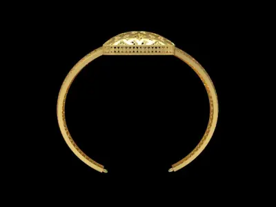 Fusion Gold Wristband RABBW05 3D print model