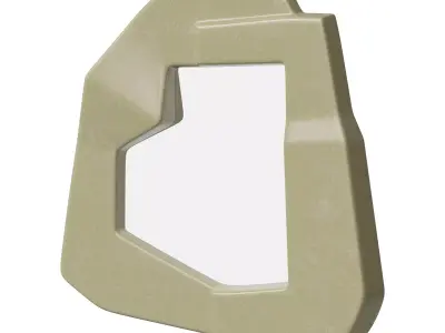 Narcissi Wall Mirror by VAVA Objects 3D model