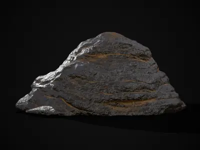 Cow Poop Low-poly 3D model