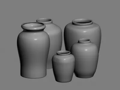 vase 25 3D model purchase