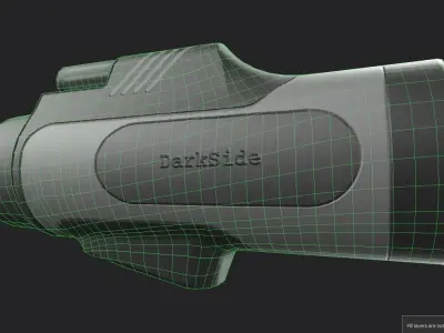 Monocular  M01 Low-poly 3D model