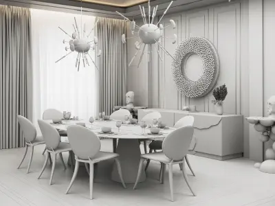 interior 024 3D model