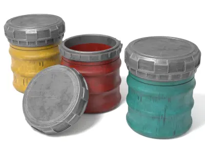 Docking Bay 7 Barrel 1-12 scale Blackseries Free 3D print model