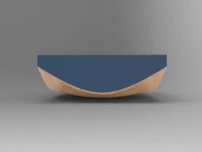 Sio Vase Low-poly 3D model
