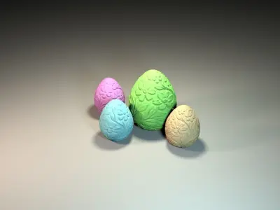 Easter Egg 3D print model