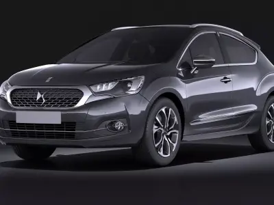 Citroen DS4 2016 VRAY 3D model