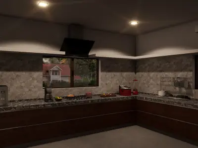 Residential proposal design 3D model