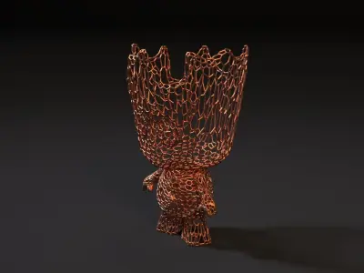 Baby Groot 3D print model