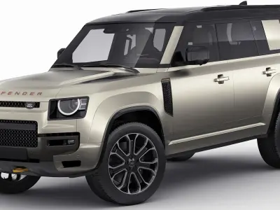 Land Rover Defender 110 OCTA 2025 3D model