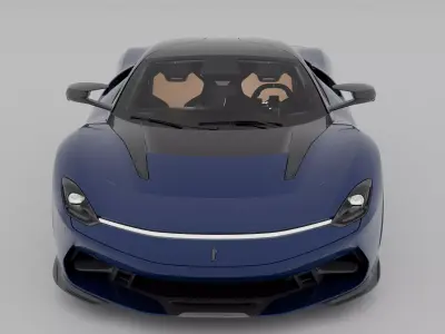 Pininfarina Battista 3D model