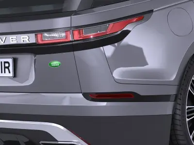 LowPoly Range Rover Velar 2018 Low-poly 3D model