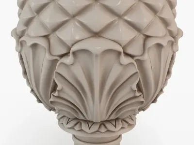 Pinecone Corbel 3D print model