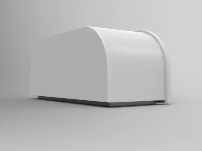 Bibor Drawers Low-poly 3D model