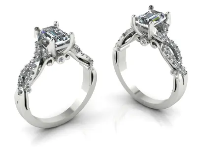 Veragio ring  Jewelry 3D print model