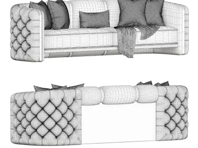  Viktorya Sofa by Evgor Luxury 3D model