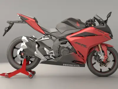 Honda CBR250RR 2022 3D model