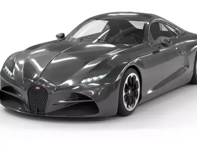 Bugatti Veyron PL 3D model