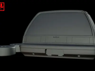 Honda Civic 3rd Gen Si EA-T 1984-1987 3D print model