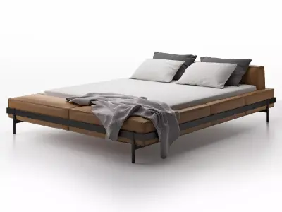 DS 1121 180 Bed 3D model