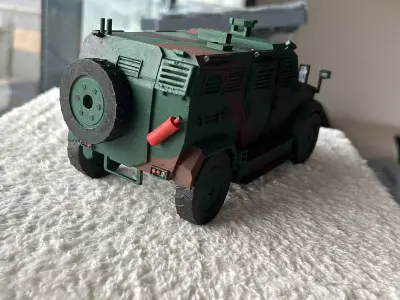 BMC Amazon armored vehicle 3D print model