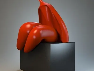 Sculpture of Woman in Cuba P 3D print model