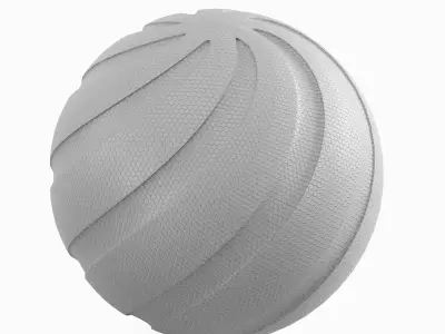 Simple Ball Mesh 05 3D model