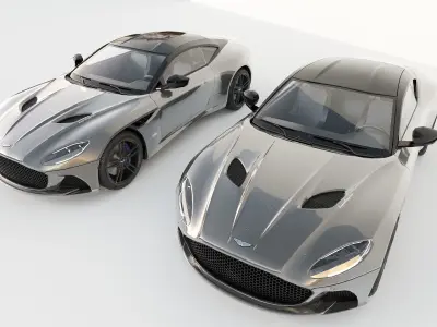  Aston martin dbs superleggera 3D model