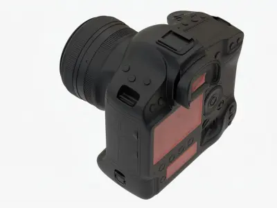 Detailed Realistic Camera 3D model