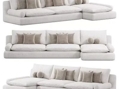 Tender Sectional Sofa 2 3D model
