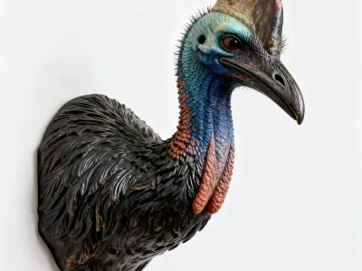 Cassowary 3D print model