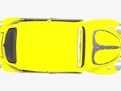 BEETLE CAR 3D MODEL Free 3D model